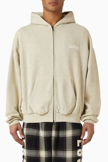 90s Zip-up Hoodie in Core Fleece
