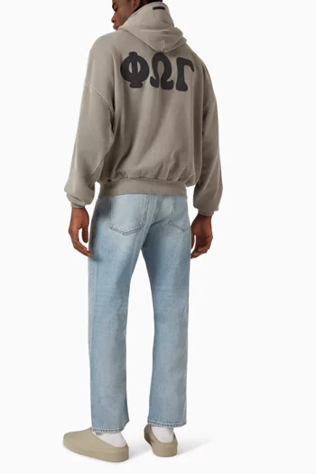 90s Zip-up Hoodie in Cotton Fleece