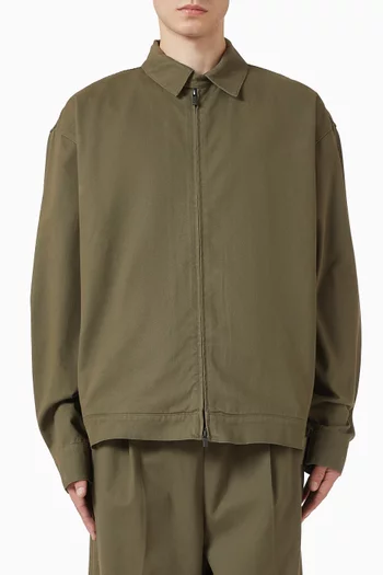 Work Jacket in Cotton Twill