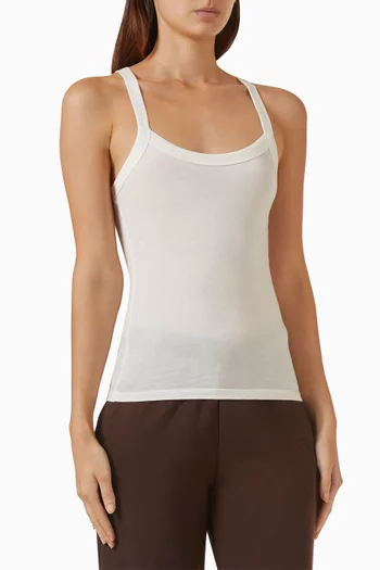 Duke Tank in Cotton-Modal