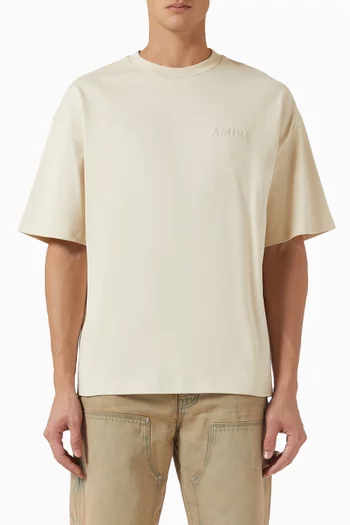 Logo Oversized T-shirt in Cotton-jersey