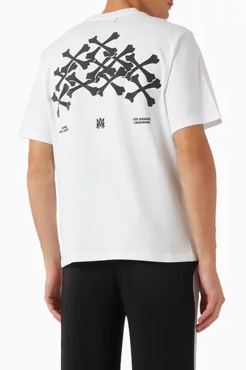 Bones Stacked T-shirt in Cotton-jersey