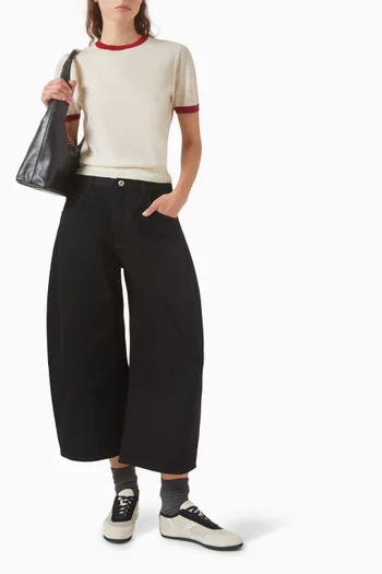 Airy Ringer T-shirt in Cashmere
