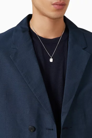 Guardian Necklace in Rhodium-plated Sterling Silver
