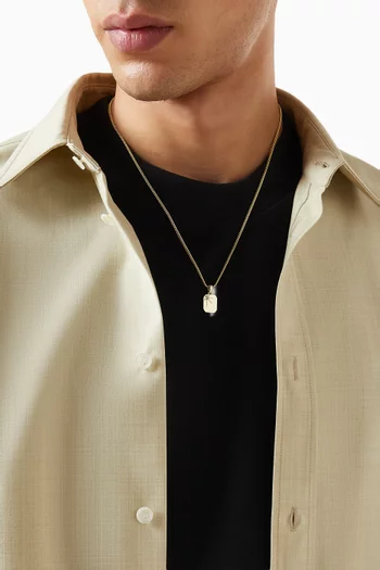 Guardian Necklace in Gold-plated Sterling Silver