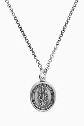 Defence Necklace in Sterling Silver