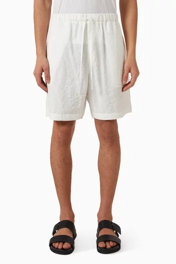 Relaxed Shorts in Viscose Blend