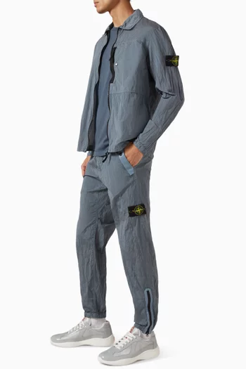 Sweatpants in Nylon Metal