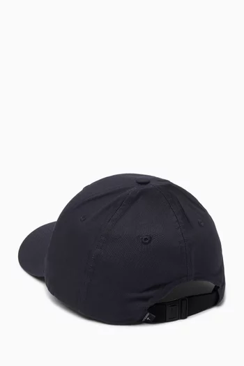 Logo Baseball Cap in Cotton-canvas