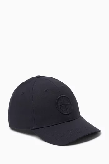 Logo Baseball Cap in Cotton-canvas