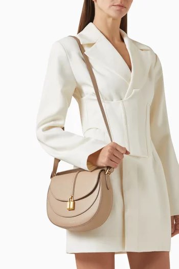 The Siena Saddle Bag in Leather