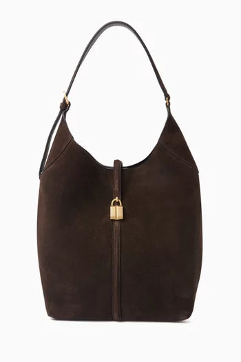 Large Siena Bucket Bag in Suede