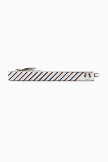 Guilloche Tie Pin in Metal