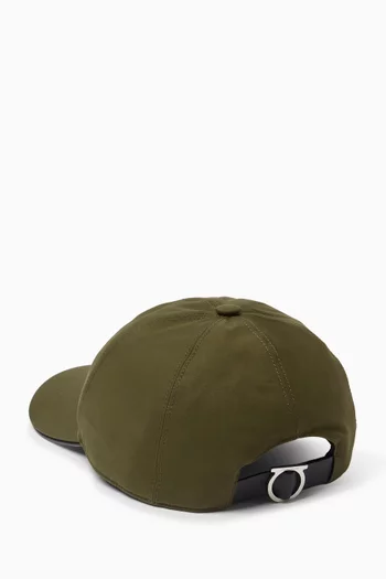 Tonal Signature Baseball Cap in Canvas