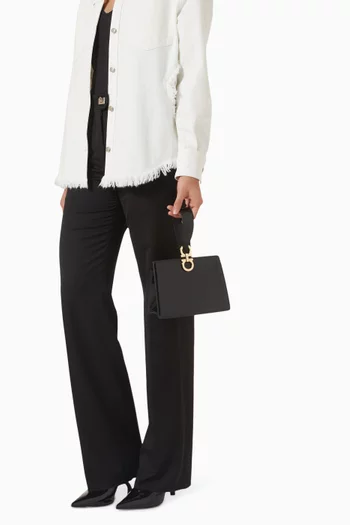 Mini Clutch in Brushed Calfskin