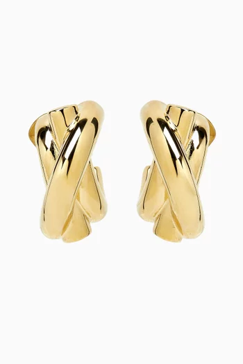 Interwoven Stud Earrings