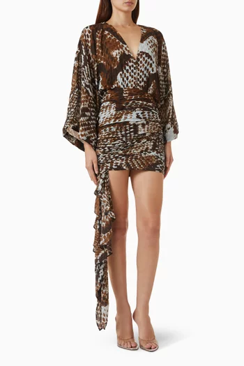 Maia Printed Mini Dress