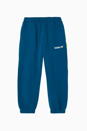 Drawstring-waist Sweatpants in Cotton