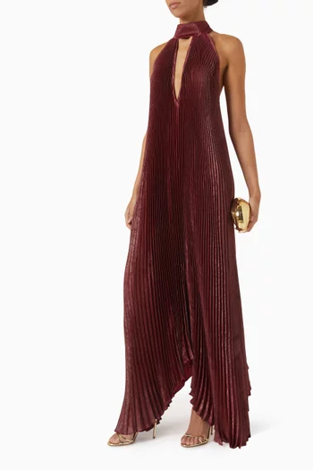 Opera Pleated Gown