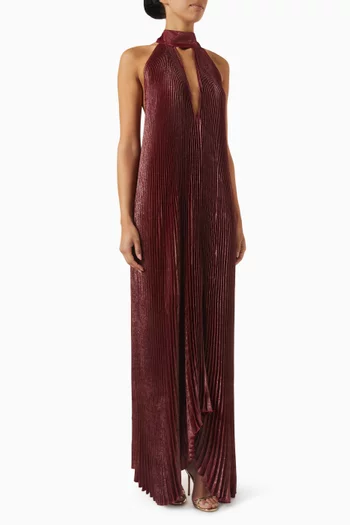 Opera Pleated Gown