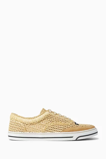 DG Sailing Sneakers in Raffia