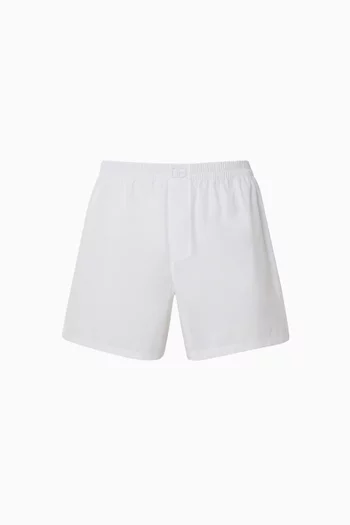 شورت بنمط بوكسر قطن بوبلين