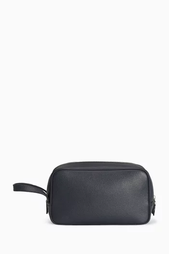 Toiletry Bag in Leather
