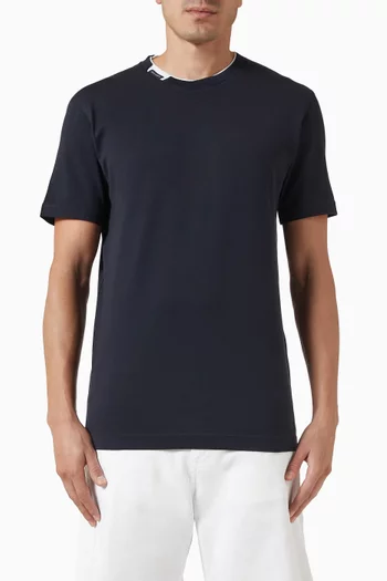 Logo Crewneck T-shirt in Cotton