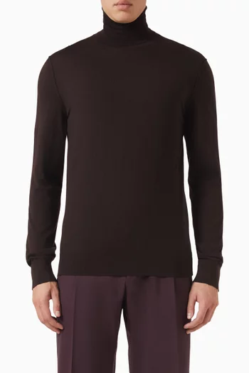 Turtleneck Sweater in Cashmere