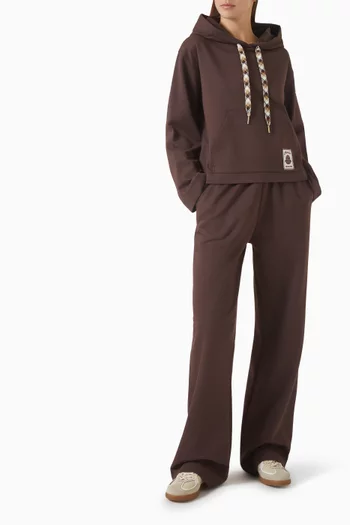 Straight-leg Sweatpants in Cotton-blend