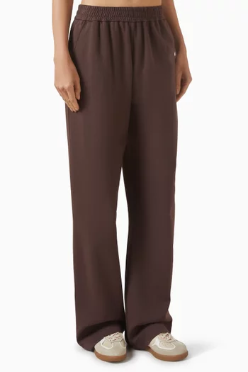 Straight-leg Sweatpants in Cotton-blend