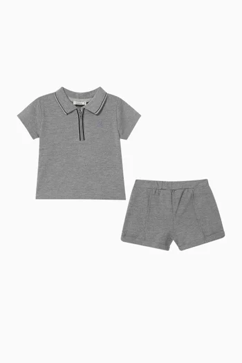 Polo Shirt & Shorts Set