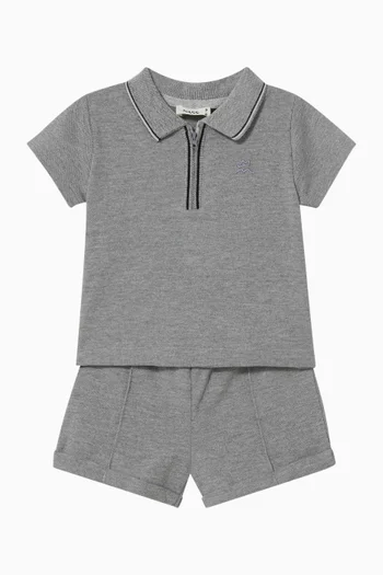 Polo Shirt & Shorts Set