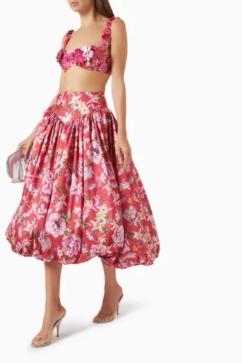 Peony Midi Skirt