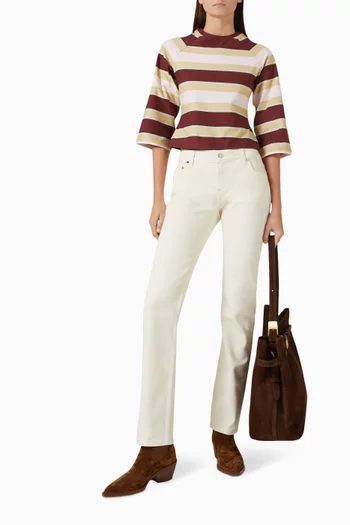 Straight-leg Jeans in Denim
