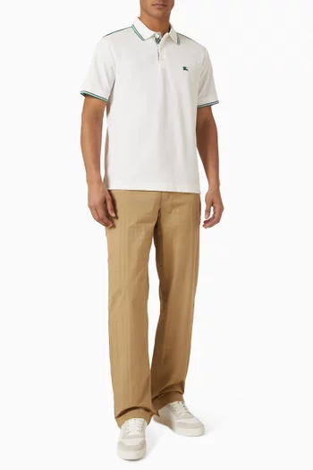 Tennis Polo Shirt in Cotton-blend