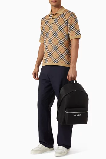 Logo Backpack in Nylon