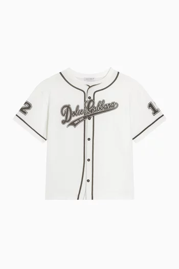 Logo T-Shirt in Cotton Jersey