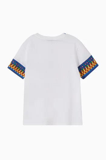 Carretto-Print Jersey T-Shirt