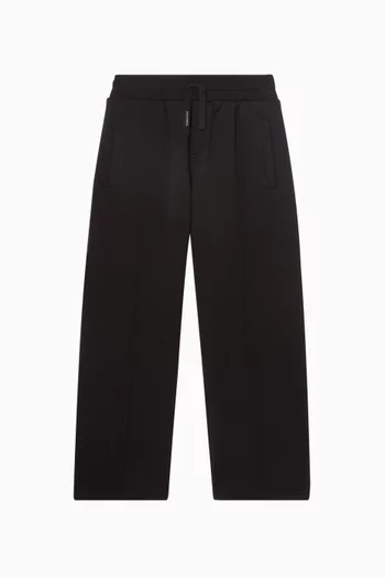 Logo Patch Pants in Fleece
