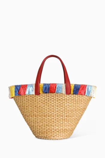 Raffia Coffa Tote Bag
