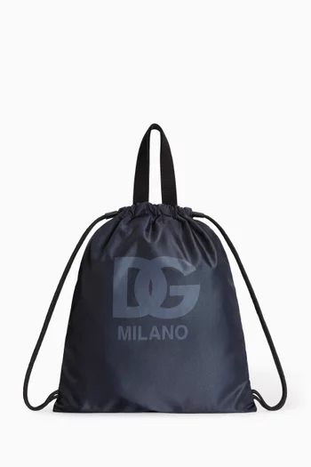 Logo Backpack in Nylon