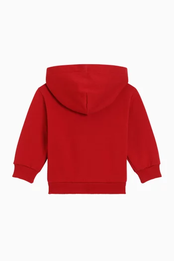 Logo Hoodie in Cotton
