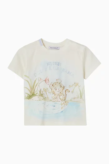 Tiger Graphic-print T-Shirt in Cotton