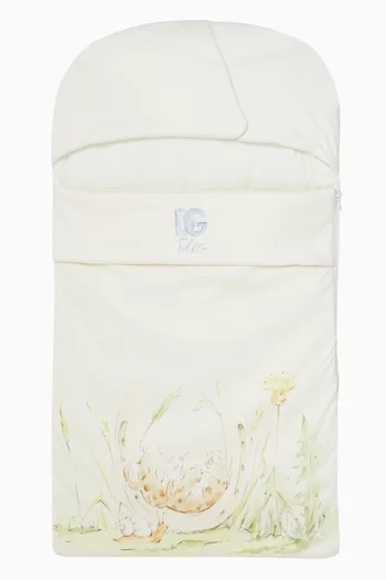 Storybook Sleeping Bag in Cotton Jersey