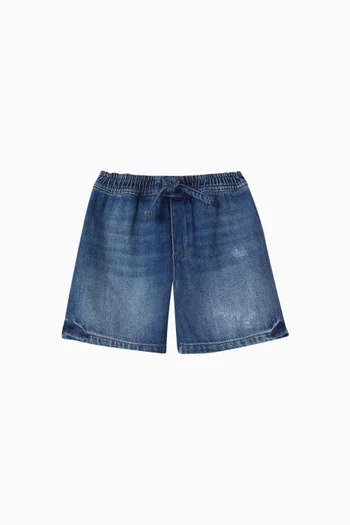 Bermuda Shorts in cotton Denim