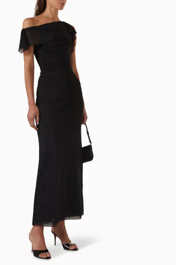 Eva Maxi Skirt in Mesh