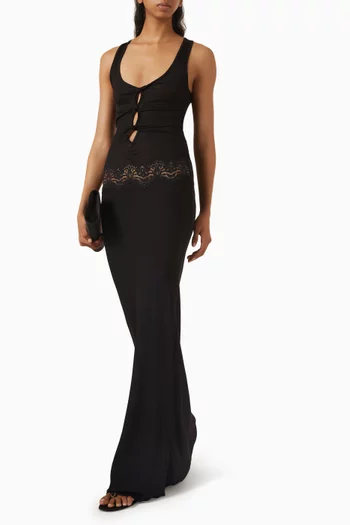 Open Twist Verner Lace Tank Dress