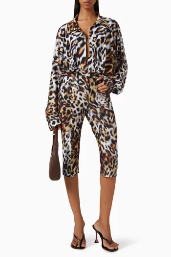 Oversized Boyfriend Shirt Bodysuit