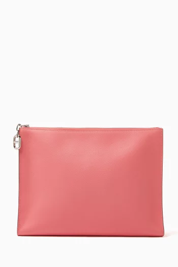 Zipengo Chaine d'Ancre GM Pouch in Evercolor Leather